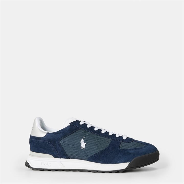 Polo Ralph Lauren Men's Blue Varick Low-Top Trainers - Size 7