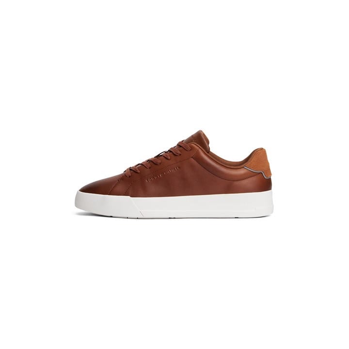 Tommy Hilfiger Men's Brown Tommy Core Court Sn54 Size 10