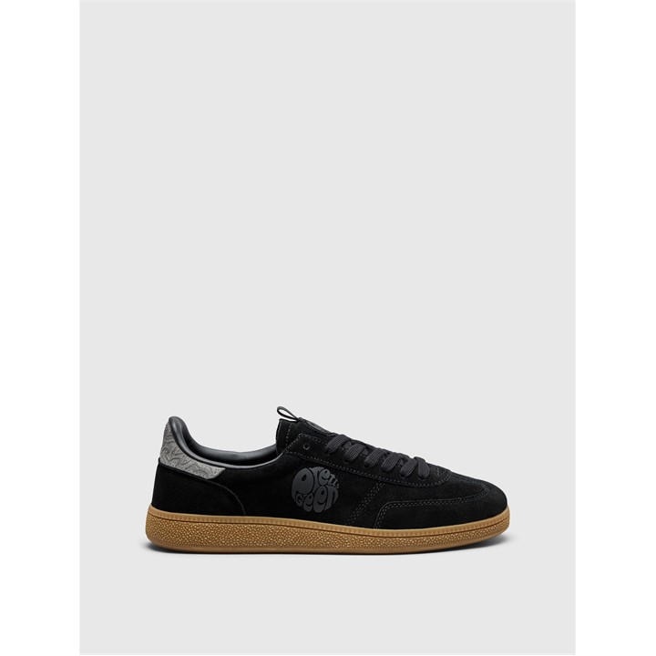 Pretty Green Men's Black Suede Trainers Size 10