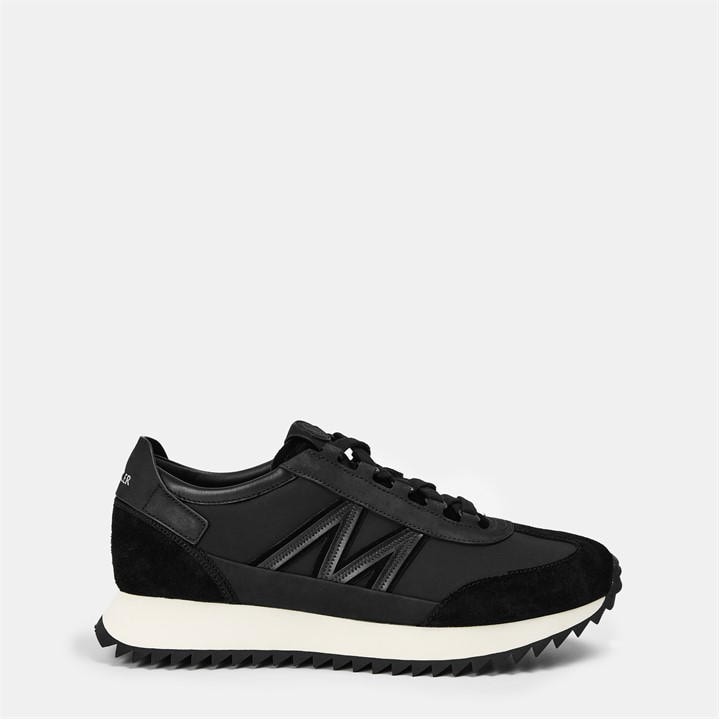Moncler Men's Black Pacey Sneak Sn54 Size 9