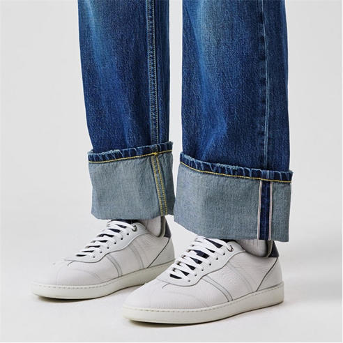 FERRAGAMO - Mens Achille 1 Low-Top Trainers