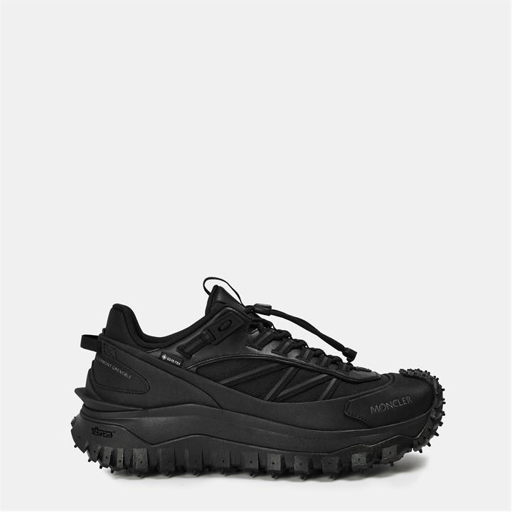 Moncler Men's Black Trail Gtw Lo Sn54 Size 10