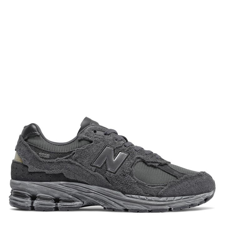 New Balance Men's Grey 2002R Protection Pack Trainers - Size 9.5