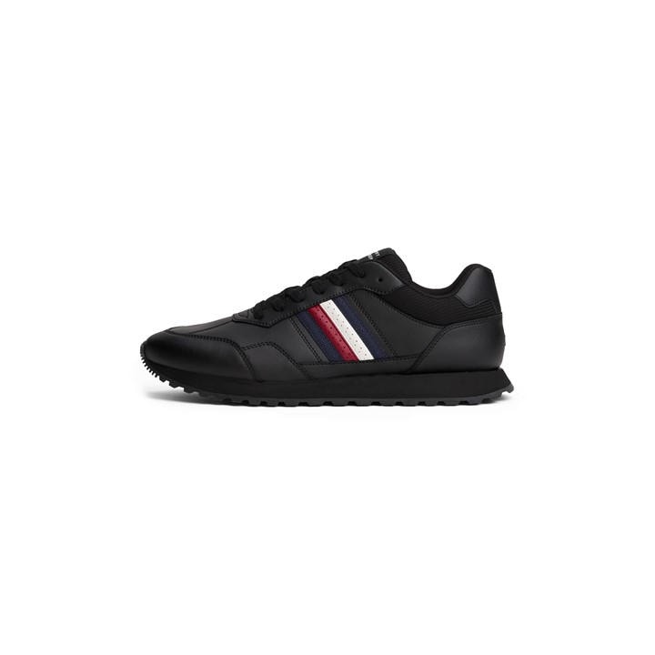 Tommy Hilfiger Men's Black Tommy Eva Runner Sn54 Size 10