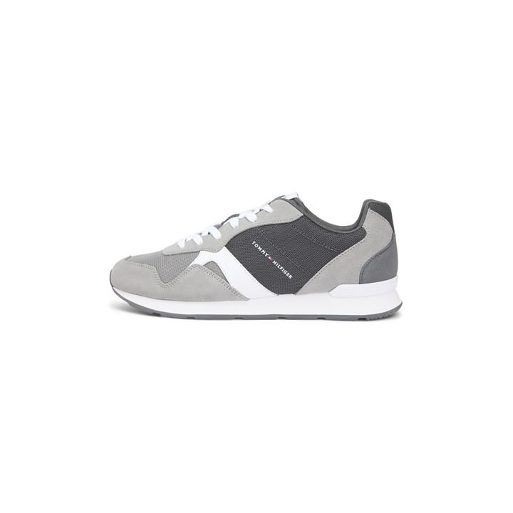 Tommy Hilfiger Men's Grey Tommy Rnnr Icon Mix Sn61