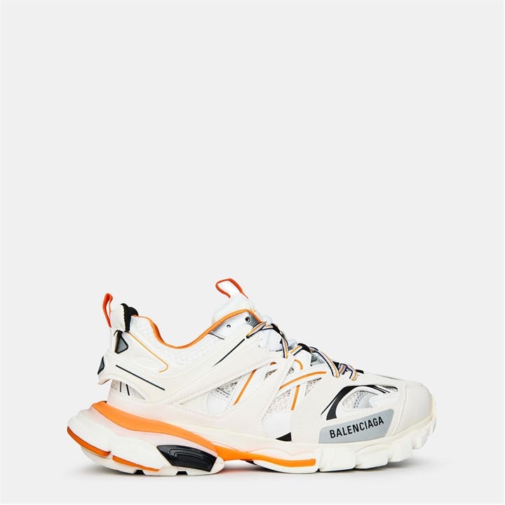Balenciaga Men's White Track Runners Size 10