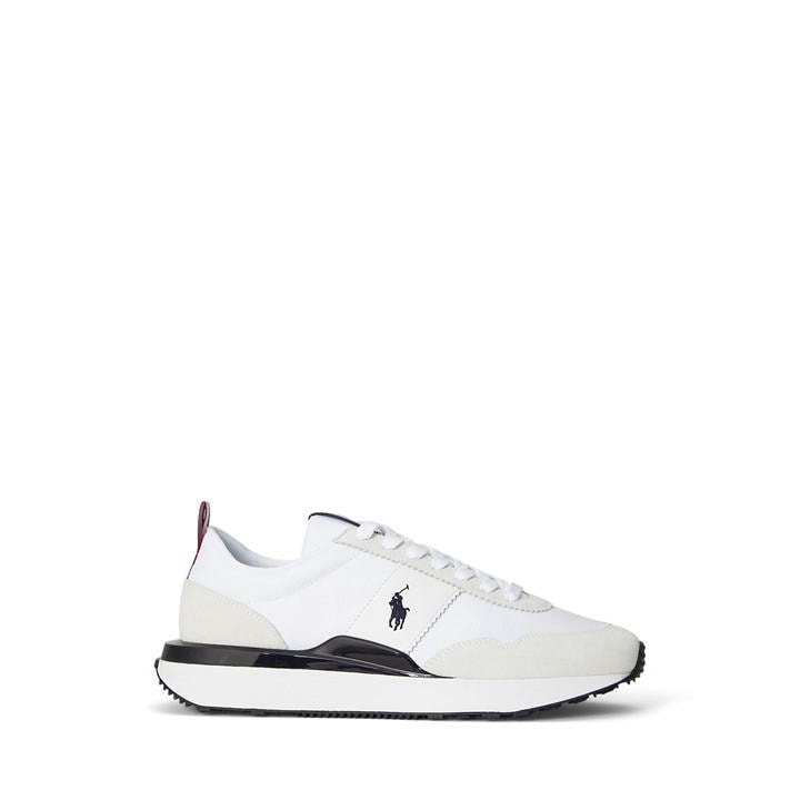 Polo Ralph Lauren Men's White Train 89 Runners - Size 11