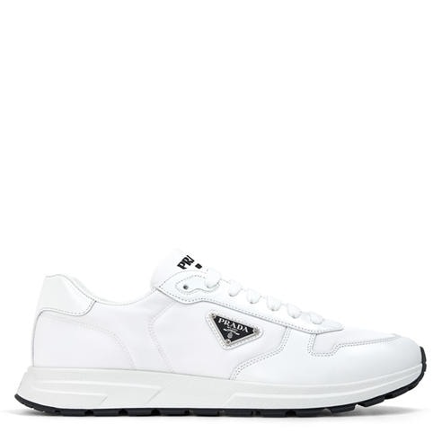 PRADA - Men'S Triangle Logo Re-Nylon Trainers