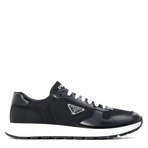 PRADA - Men'S Triangle Logo Re-Nylon Trainers