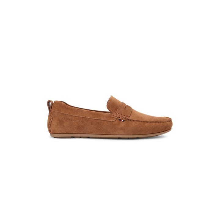 Tommy Hilfiger Men's Brown Tommy Core Sde Drvr Sn62