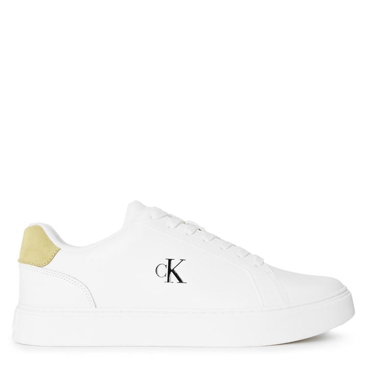 Calvin Klein Men's White Low-Top Trainers