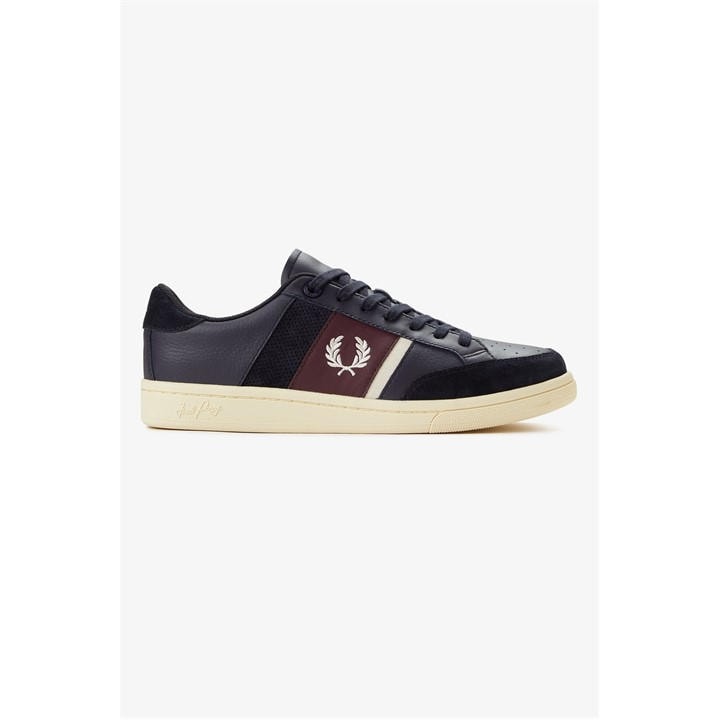 Fred Perry Men's Blue Low-Top Trainers - Size 7