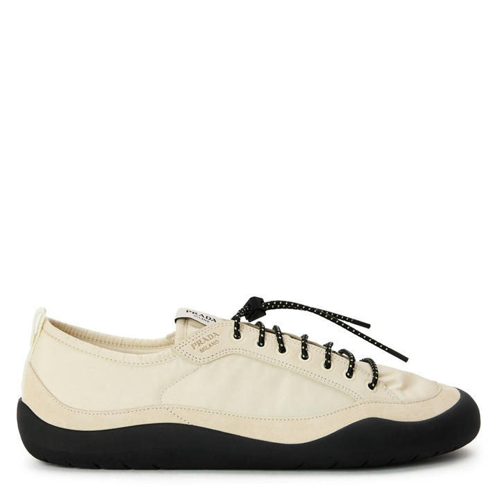 Prada Men's White Low-Top Trainers