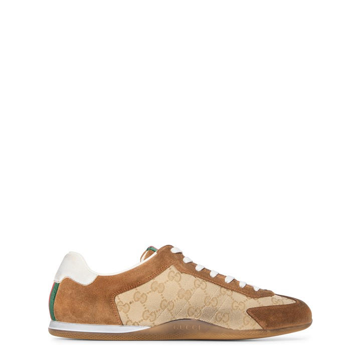 Gucci Men's Beige Shift Trainers - Size 7