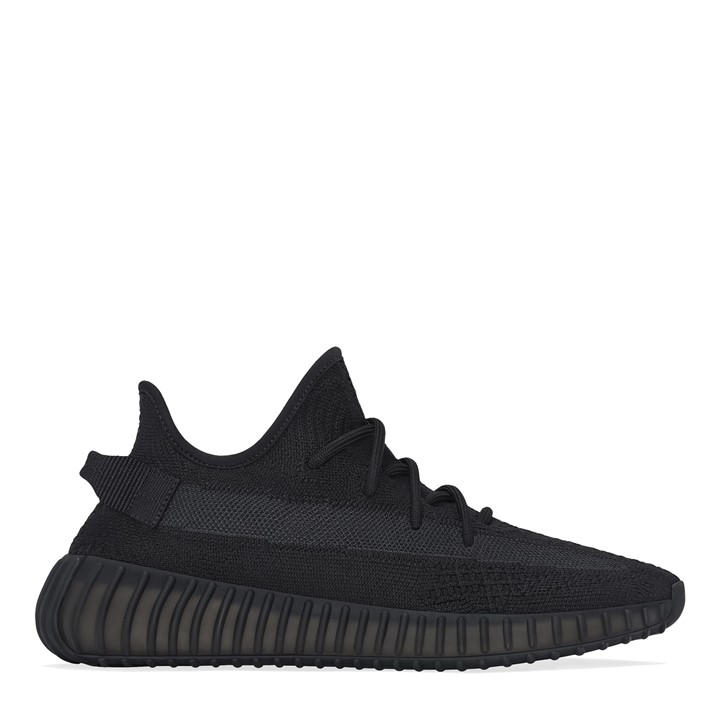 Yeezy Men's Black Boost 350 V2 Sneakers Size 13