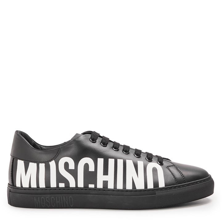 Moschino Men's Black Low-Top Trainers