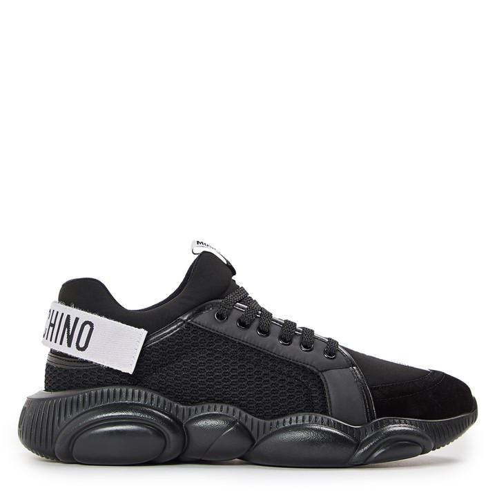 Moschino Men's Black Low-Top Trainers