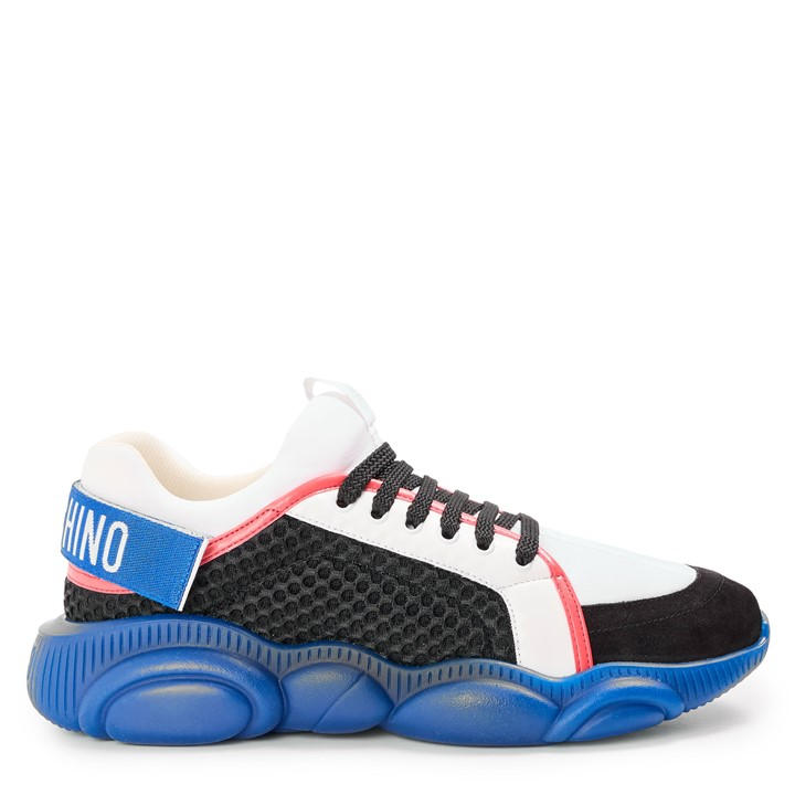 Moschino Men's Black Low-Top Trainers