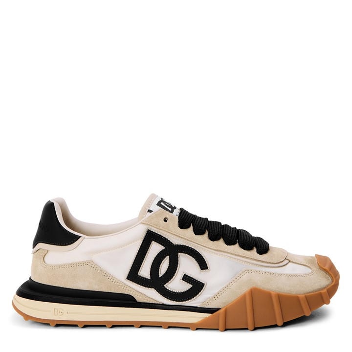 Dolce And Gabbana Men's Beige Dg Rubber Runner Sn61