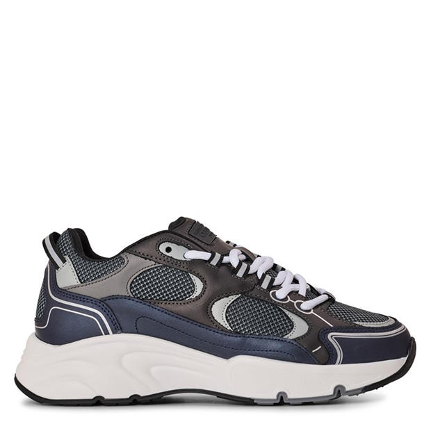 Graphite - CLEENS - Men's Leather Pulse Trainers