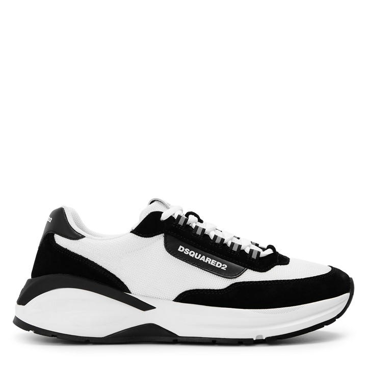 Dsquared2 Men's Black Suede Dash Sneakers