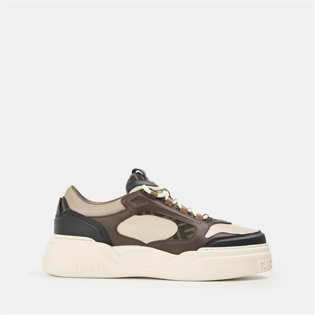 Black/Latte - FENDI - Force Low Trainers