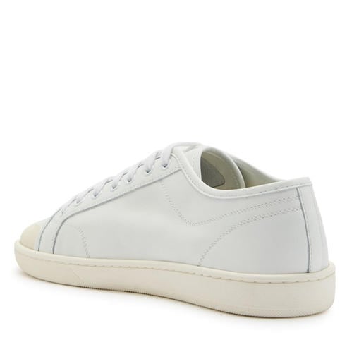 Saint Laurent - Men's Leather Low-Top Trainers