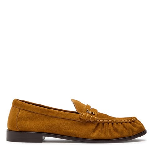 Saint Laurent - Men's Le Loafer 15 Moc Suede Shoes