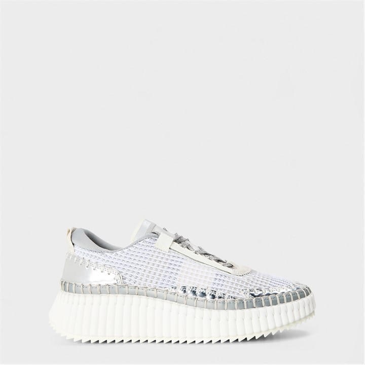 Chloe Women's Silver Nama Sneakers