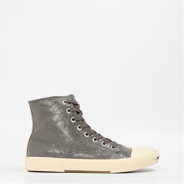 Grey/Brown - BALENCIAGA - Paris High Tops