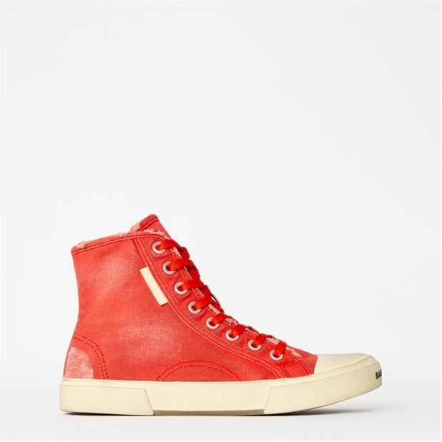 Grey/Brown - BALENCIAGA - Paris High Tops