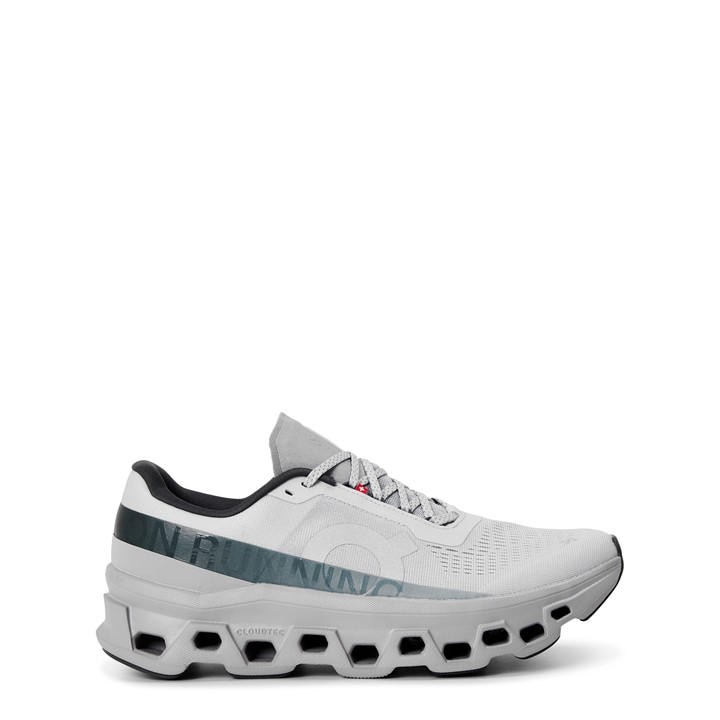 On Men's Grey Cloudmonster Running Shoes