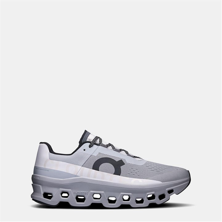 On Men's Grey Cloudmonster Running Shoes