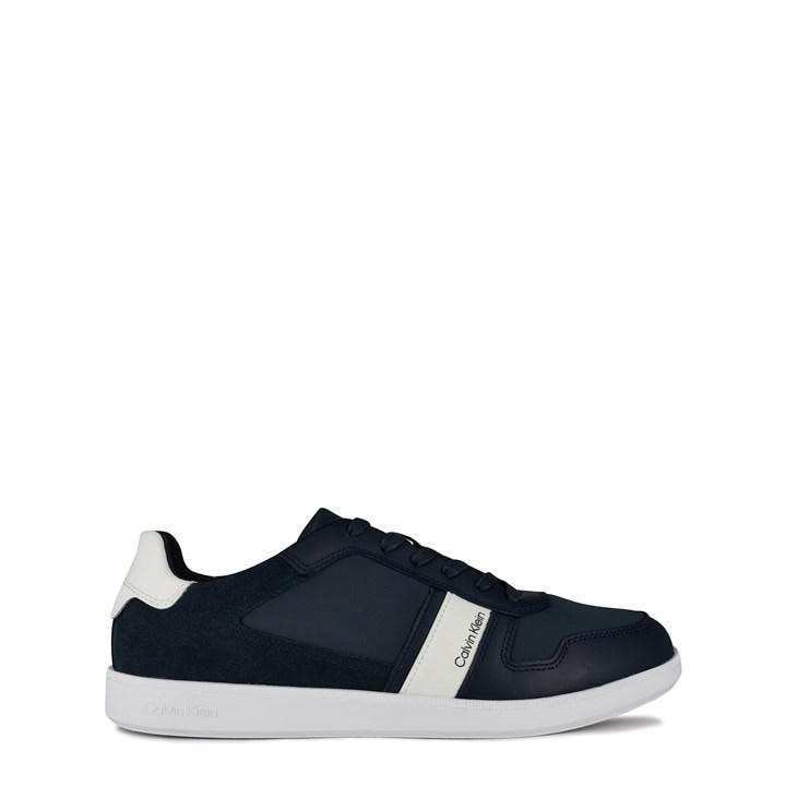 Calvin Klein Men's Blue Lace Up Mix Trainers Size 9