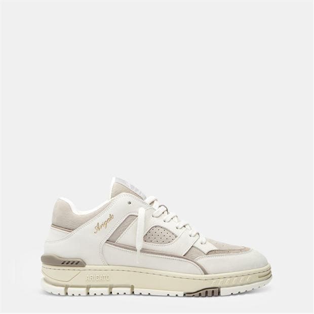 White/White - AXEL ARIGATO - Mens Baseball-Inspired Area Low Trainers