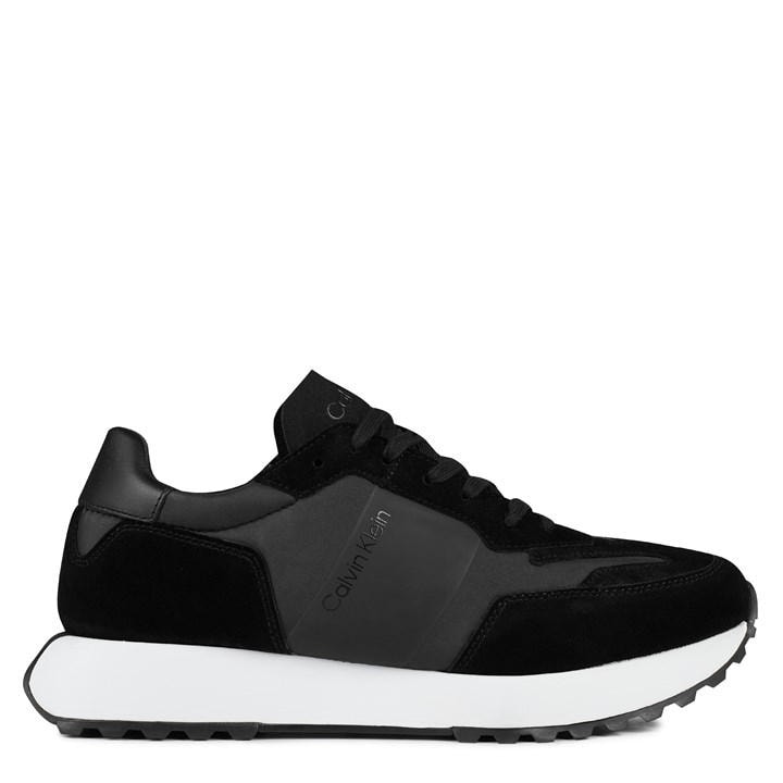 Calvin Klein Men's Black Suede Trainers Size 11