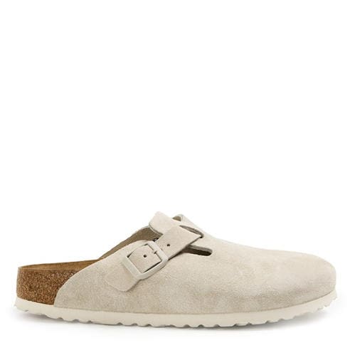 BIRKENSTOCK - Boston Suede Flat Sandals