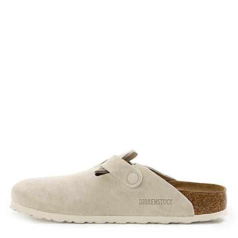 BIRKENSTOCK - Boston Suede Flat Sandals