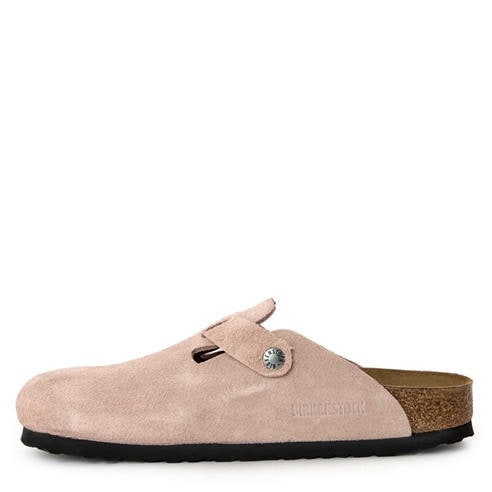 BIRKENSTOCK - Boston Suede Flat Sandals