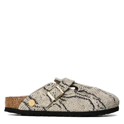 BIRKENSTOCK - Boston Suede Flat Sandals