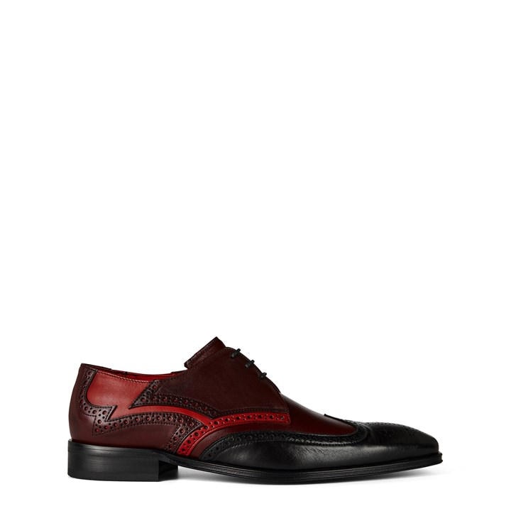 Jeffery West Men's Black Scarface Three-Tone Leather Brogues Size 11