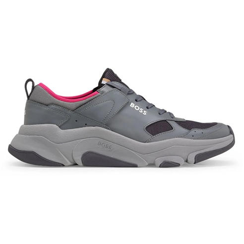 Boss - Men's Asher Runners Casual Low-Top Trainers