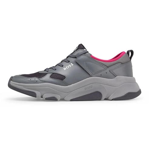 Boss - Men's Asher Runners Casual Low-Top Trainers