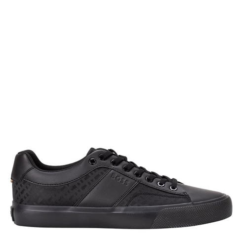 Boss - Men's Aiden Leather Water Resistant Trainers