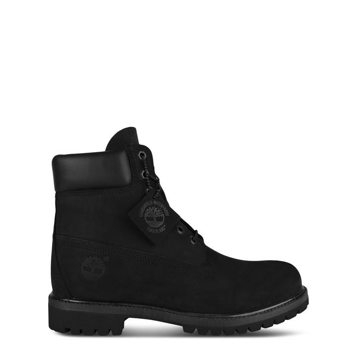 Timberland Men's Black 6-Inch Lace-Up Waterproof Boots Size 11