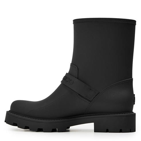 JIMMY CHOO - Women's Biker Rain Wellingtons