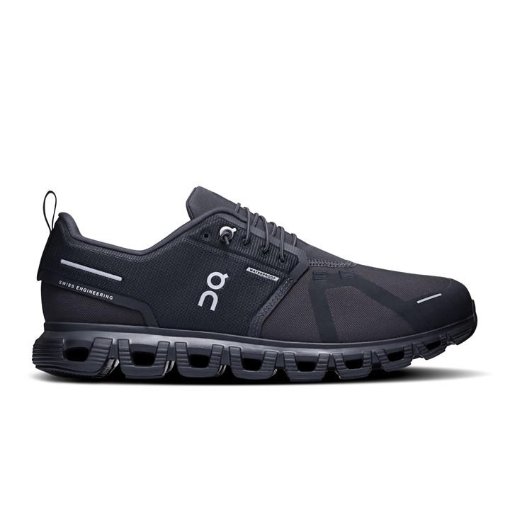 On Men's Black Cloud 6 Waterproof Shoes Size 12