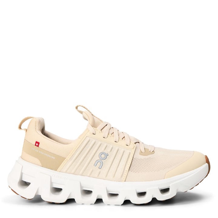On Unisex Kids Beige Kids' Cloudswift Everyday Running Shoes