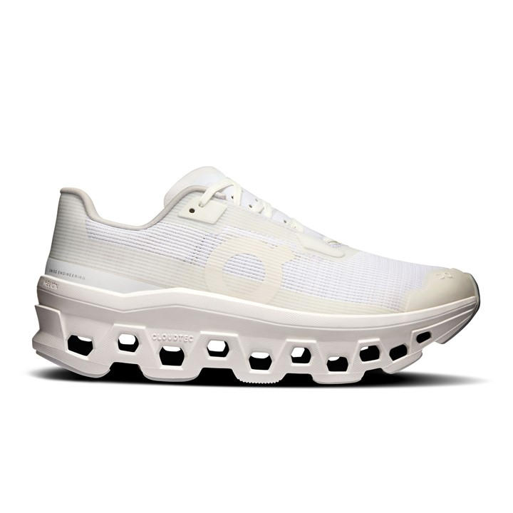 On Women's White Cloudmonster Void Running Shoes