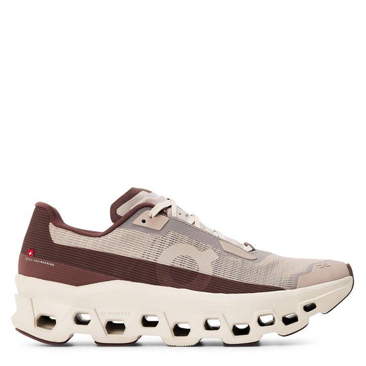 On Women's Grey Cloudmonster Void Running Shoes